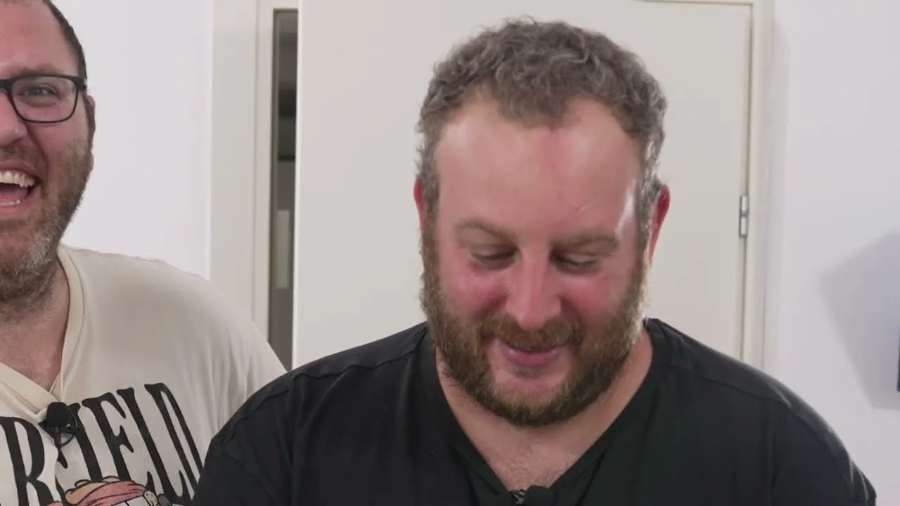 גיא ומישל אחרי הבנייה